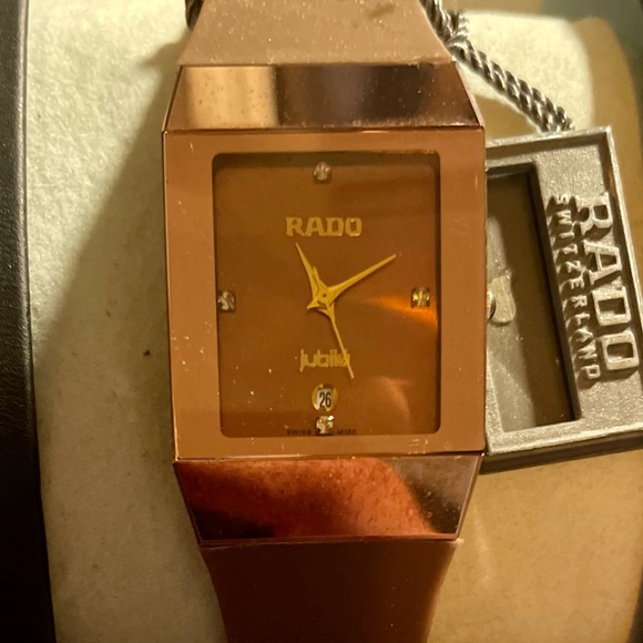 Rado jubilé watch vintage never worn extremely rare a with original packaging. - Picture 11 of 13